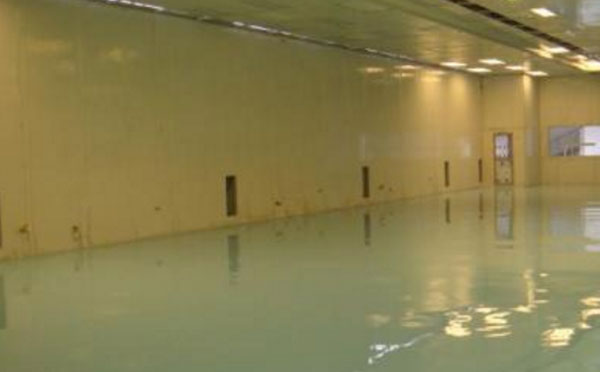 城北自流平环氧地坪中涂