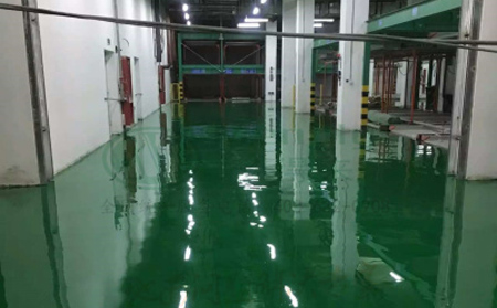 11月城北城北环氧地坪施工高峰来袭，梦得来化工多项目同步推进保交付